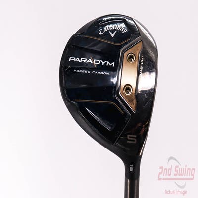 Callaway Paradym Fairway Wood 5 Wood 5W 18° PX HZRDUS Silver Gen4 60 Graphite Stiff Right Handed 42.5in