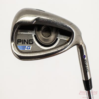 Ping 2016 G Single Iron Pitching Wedge PW AWT 2.0 Steel Stiff Right Handed Purple dot 36.25in