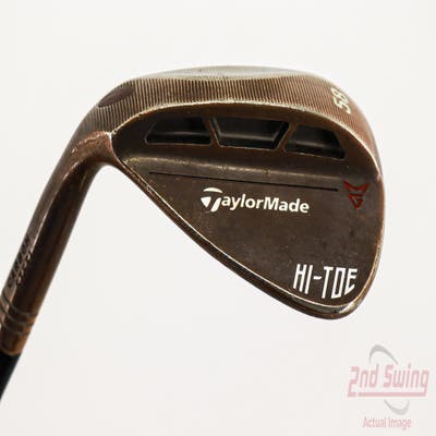 TaylorMade Milled Grind HI-TOE Wedge Lob LW 58° FST KBS Hi-Rev 2.0 Steel Wedge Flex Left Handed 35.25in