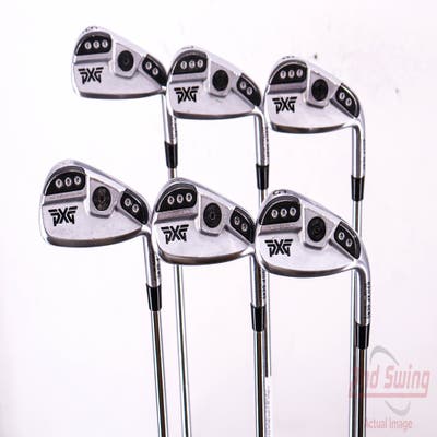 PXG 0311 P GEN5 Chrome Iron Set 6-PW AW Nippon NS Pro Modus 3 Tour 105 Steel Stiff Right Handed 37.75in