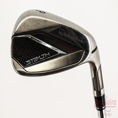 TaylorMade Stealth Single Iron Pitching Wedge PW FST KBS MAX 85 MT Steel Regular Right Handed 35.5in