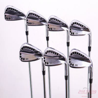 PXG 0311 Chrome Iron Set 4-PW Nippon NS Pro Modus 3 Tour 120 Steel Stiff Right Handed 38.75in