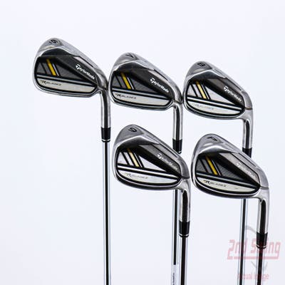 TaylorMade Rocketbladez Iron Set 6-PW TM Matrix RocketFuel Steel Stiff Right Handed 38.0in