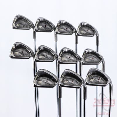 Ping ISI Iron Set 2-PW SW/SW2 Ping JZ Steel Stiff Right Handed Red dot 37.75in