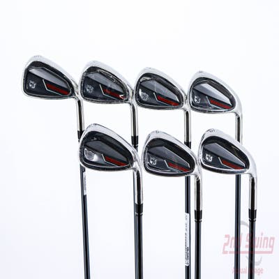 Mint Wilson Staff Dynapwr Iron Set 5-PW GW UST Mamiya Recoil 65 Dart Graphite Regular Right Handed 38.5in