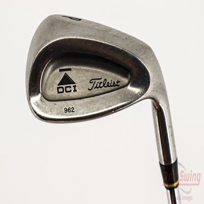 Titleist DCI 962 Single Iron Pitching Wedge PW Stock Steel Shaft Steel Stiff Right Handed 36.5in