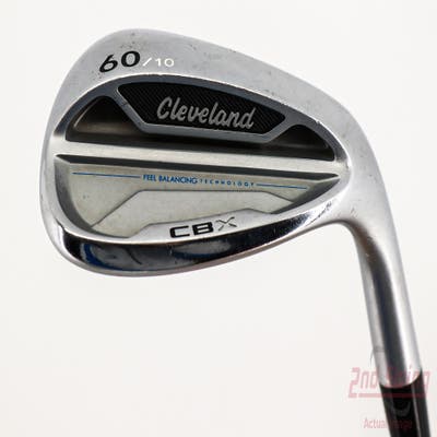 Cleveland CBX Wedge Lob LW 60° 10 Deg Bounce True Temper Dynamic Gold 115 Steel Wedge Flex Right Handed 36.25in