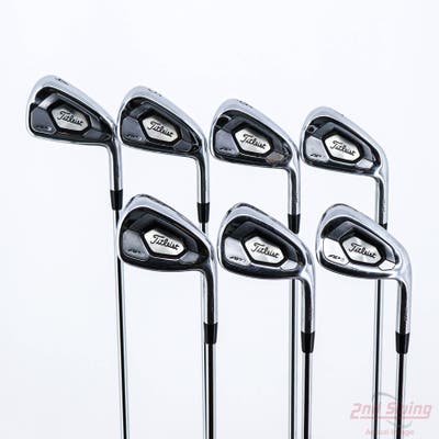 Titleist 718 AP3 Iron Set 4-PW True Temper AMT Black S300 Steel Stiff Right Handed 38.5in