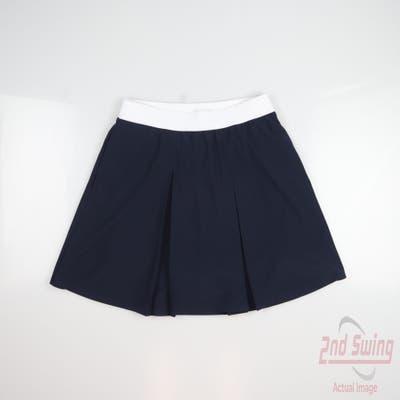 New Womens Club Pleated Puma Skort Small S Navy Blue MSRP $70