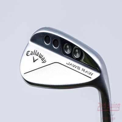 Callaway Jaws Raw Chrome Wedge Gap GW 50° 10 Deg Bounce S Grind Dynamic Gold Tour Issue S400 Steel Stiff Right Handed 35.75in