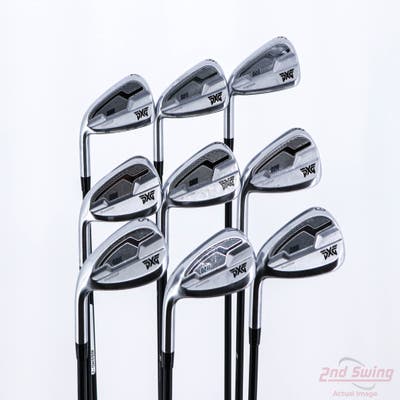 PXG 2021 0211 Iron Set 5-PW GW SW LW Mitsubishi MMT 70 Graphite Regular Left Handed 39.25in