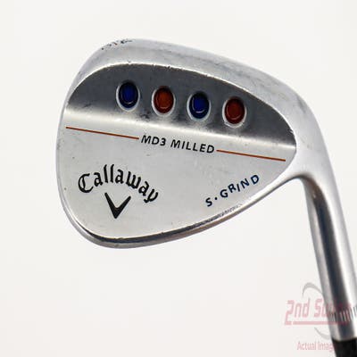 Callaway MD3 Milled Chrome S-Grind Wedge Sand SW 54° 10 Deg Bounce S Grind True Temper XP 95 R300 Steel Regular Right Handed 35.25in