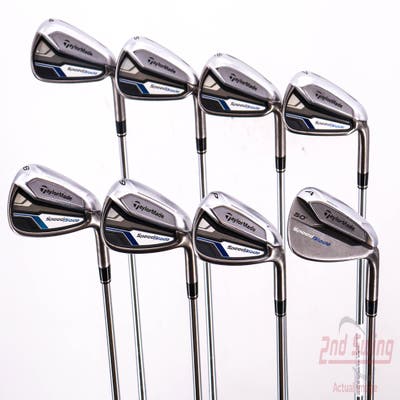 TaylorMade Speedblade Iron Set 4-PW AW TM Speedblade 85 Steel Steel Stiff Right Handed 39.0in