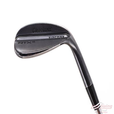 Cleveland RTX 6 ZipCore Black Satin Wedge Sand SW 54° 10 Deg Bounce Mid Dynamic Gold Spinner TI Steel Wedge Flex Right Handed 35.5in