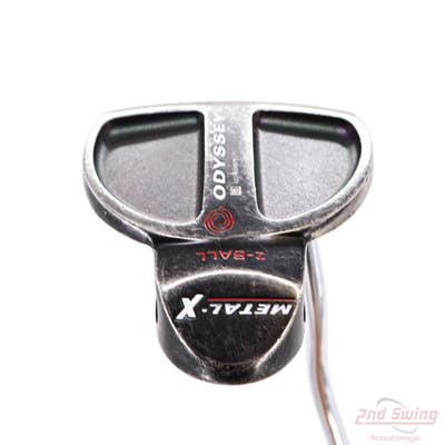 Odyssey Metal X 2-Ball Putter Slight Arc Steel Right Handed 34.5in