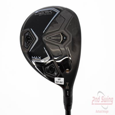 Cobra Darkspeed Max Womens Fairway Wood 7 Wood 7W 24.5° UST Helium Nanocore IP 40 Graphite Ladies Right Handed 41.5in