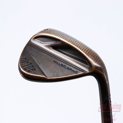 TaylorMade Milled Grind HI-TOE 3 Copper Wedge Lob LW 60° 10 Deg Bounce Mitsubishi MMT 105 Graphite Stiff Right Handed 35.0in