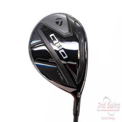 TaylorMade Qi10 Fairway Wood 3 Wood 3W 15° FST KBS TD Category 4 70 Black Graphite Stiff Right Handed 43.5in