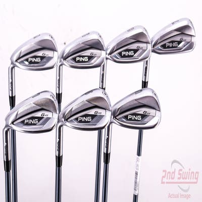 Ping G425 Iron Set 7-PW GW SW LW ALTA CB Slate Graphite Regular Left Handed White Dot 38.0in