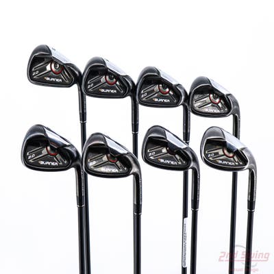 TaylorMade Burner 2.0 Iron Set 5-PW AW SW TM Superfast 65 Graphite Senior Right Handed 37.5in