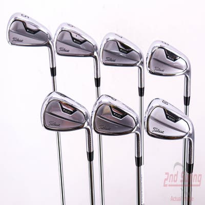 Titleist 2021 T200 Iron Set 5-PW AW True Temper AMT Black R300 Steel Regular Right Handed 38.25in