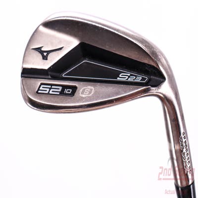 Mizuno S23 Copper Cobalt Wedge Gap GW 52° 10 Deg Bounce S Grind FST KBS Hi-Rev 2.0 Steel Wedge Flex Right Handed 36.0in