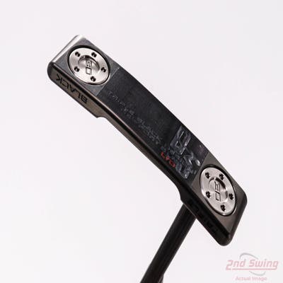 Mint Titleist Scotty Cameron B3 Triple Black Limited Newport 2 Longneck Putter Steel Right Handed 34.75in