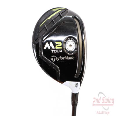 TaylorMade M2 Tour Fairway Wood 3 Wood 3W 15° MRC Kuro Kage Silver TiNi 70 Graphite Stiff Right Handed 43.5in