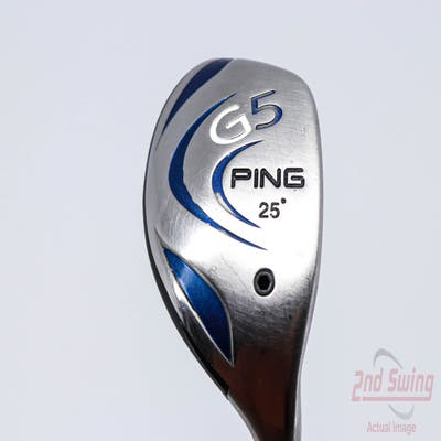 Ping G5 Hybrid 4 Hybrid 25° Stock Steel Shaft Steel Stiff Right Handed 39.5in