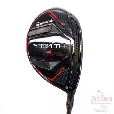 TaylorMade Stealth 2 Fairway Wood 5 Wood 5W 18° Mitsubishi Kai'li White 60 Graphite Stiff Right Handed 42.5in