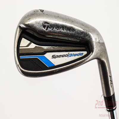 TaylorMade Speedblade Single Iron Pitching Wedge PW TM Speedblade Steel Steel Uniflex Right Handed 36.0in