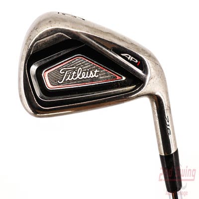 Titleist 716 AP1 Single Iron 6 Iron Stock Steel Shaft Steel Regular Right Handed 37.5in