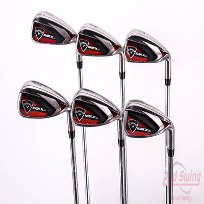 Callaway Razr X HL Iron Set 5-PW Stock Steel Shaft Steel Uniflex Right Handed 38.0in