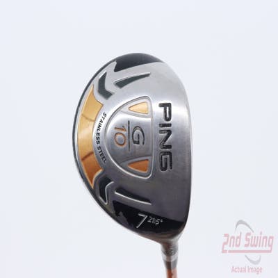 Ping G10 Fairway Wood 7 Wood 7W 21.5° Ping TFC 129F Graphite Senior Right Handed 42.0in