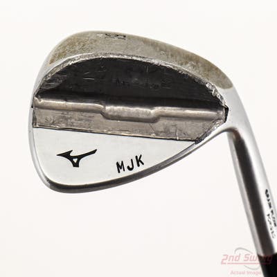 Mizuno MP-T4 White Satin Wedge Lob LW 58° 10 Deg Bounce Aerotech SteelFiber i110 Graphite Regular Right Handed 34.75in