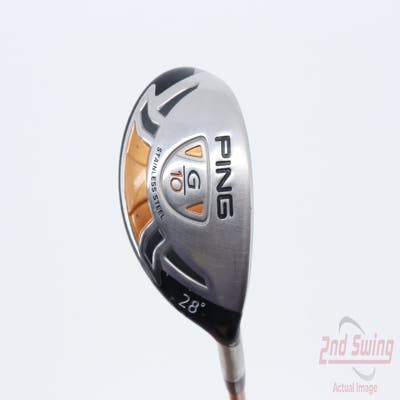 Ping G10 Hybrid 6 Hybrid 28° Ping TFC 129H Graphite Senior Right Handed 39.0in