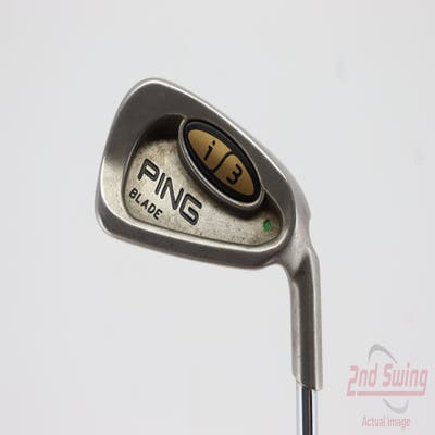 Ping i3 Blade Single Iron 5 Iron Ping JZ Steel Stiff Right Handed Green Dot 38.0in