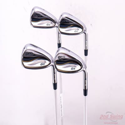 Ping G LE 3 Iron Set 7-PW ULT 250 Lite Graphite Ladies Right Handed Blue Dot 37.0in