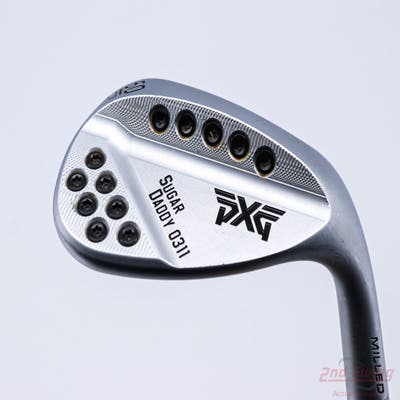 PXG 0311 Sugar Daddy Milled Chrome Wedge Lob LW 60° 7 Deg Bounce FST KBS S-Taper Steel Wedge Flex Right Handed 35.0in