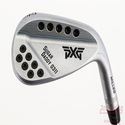 PXG 0311 Sugar Daddy Milled Chrome Wedge Gap GW 52° 10 Deg Bounce FST KBS S-Taper Steel Wedge Flex Right Handed 35.5in