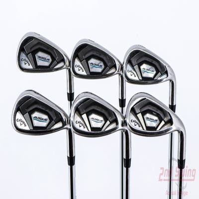 Callaway Rogue Iron Set 7-PW AW SW True Temper XP 95 R300 Steel Regular Right Handed 37.0in