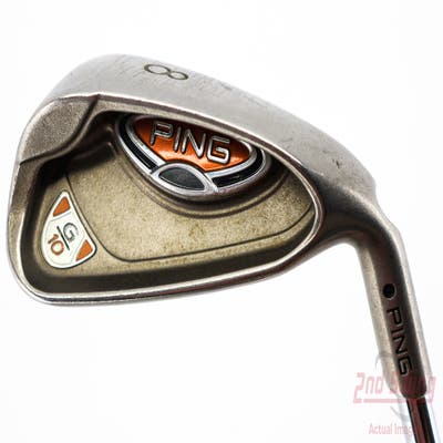 Ping G10 Single Iron 8 Iron Ping AWT Steel Regular Right Handed Black Dot 36.75in