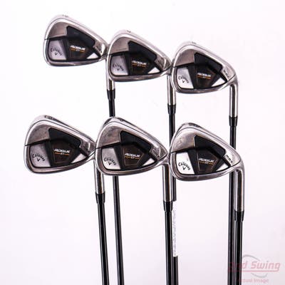 Callaway Rogue ST Max Iron Set 6-PW AW Mitsubishi Tensei AV Blue 65 Graphite Regular Right Handed 37.75in