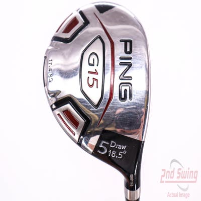 Ping G15 Draw Fairway Wood 5 Wood 5W 18.5° Ping TFC 149F Graphite Soft Regular Right Handed 42.25in