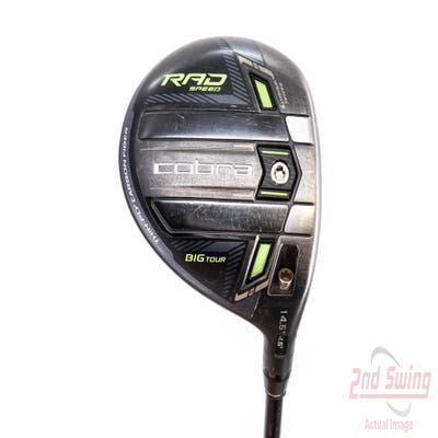 Cobra RAD Speed Big Tour Fairway Wood 3 Wood 3W 14.5° Fujikura Ventus Black VC 7 Graphite X-Stiff Right Handed 43.5in