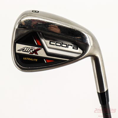 Cobra 2023 Air X Single Iron 8 Iron Cobra Ultralite 45 Graphite Senior Right Handed 36.75in