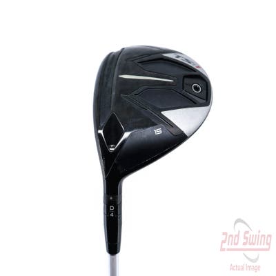 Titleist TSi1 Fairway Wood 3 Wood 3W 15° Aldila Ascent 40 Graphite Regular Left Handed 43.25in