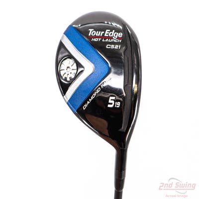 Tour Edge Hot Launch C521 Fairway Wood 5 Wood 5W 19° Aldila Rogue Black 60 Graphite Regular Right Handed 42.25in