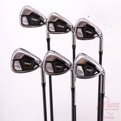 Callaway Rogue ST Max OS Lite Iron Set 6-PW AW Project X Cypher 50 Steel Senior Right Handed 37.5in