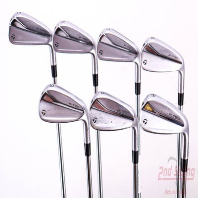 TaylorMade 2021 P790 Iron Set 5-PW AW FST KBS Tour Lite Steel Stiff Right Handed 39.0in